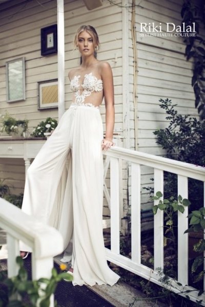 riki-dalal-bridal-2015-sexy-wedding-dress-pants